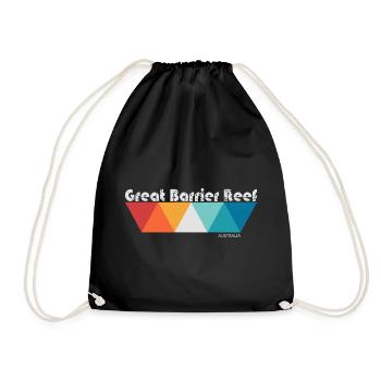 GREAT BARRIER REEF - Australia - Turnbeutel - Schwarz - Vorne