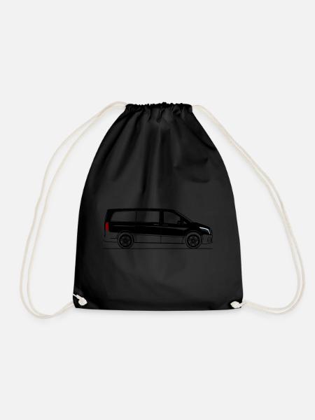 Vito W447 silhouette - Turnbeutel - Schwarz