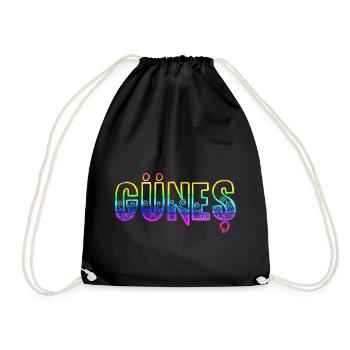 Güneş RS Arc-en-ciel - Sac de sport léger - noir - Devant