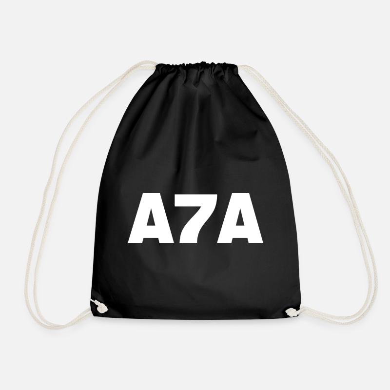 A7A Egyptian slang for rejection - Drawstring Bag - black