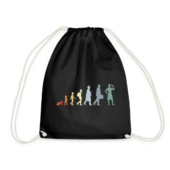 Evolution Amateurs de crème glacée - Sac de sport léger - noir - Devant