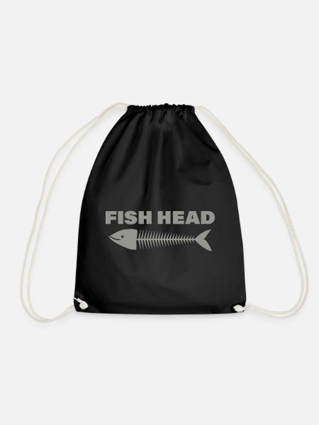 FISH HEAD - Turnbeutel - Schwarz