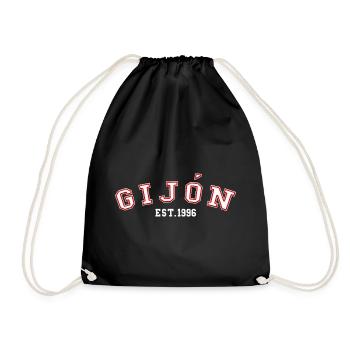 Gijón Fondé en 1996 - Sac de sport léger - noir - Devant