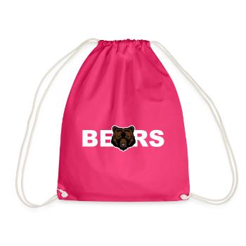 Bears LGBT Bär Gay Pride - Turnbeutel - Fuchsia - Vorne