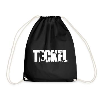 TECKEL Chien de chasse Wilsigns Chasseur Chasseur Teckel - Sac de sport léger - noir - Devant
