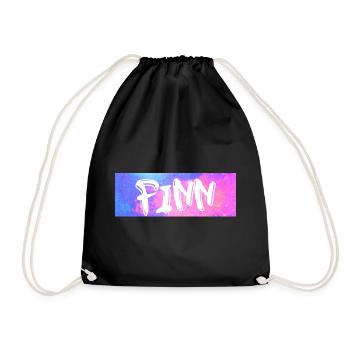 Finn: Neon-Graffiti Galaxie - Turnbeutel - Schwarz - Vorne