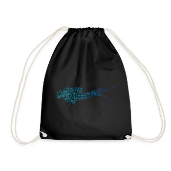 Scuba Diver Scuba Diver Hommes - Sac de sport léger - noir - Devant