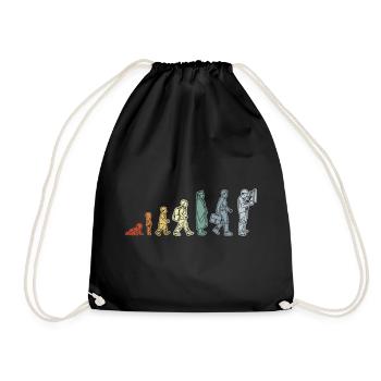 Cycle de vie de l’électricien - Sac de sport léger - noir - Devant