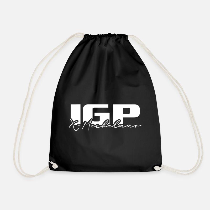 IGP X Mechelaar Hundesport Hunde Wilsigns - Turnbeutel - Schwarz