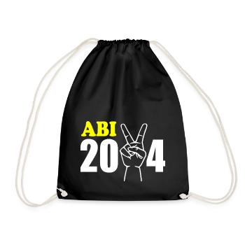 Abi 2024 - Turnbeutel - Schwarz - Vorne
