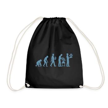 Bonsaï Évolution des plantes Bonsaï japonaises - Sac de sport léger - noir - Devant