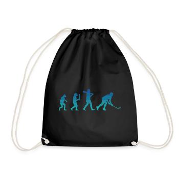 Floorball Floorball Game Design pour Floorball - Sac de sport léger - noir - Devant