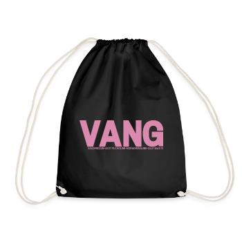 VANG - Drawstring Bag - black - Front