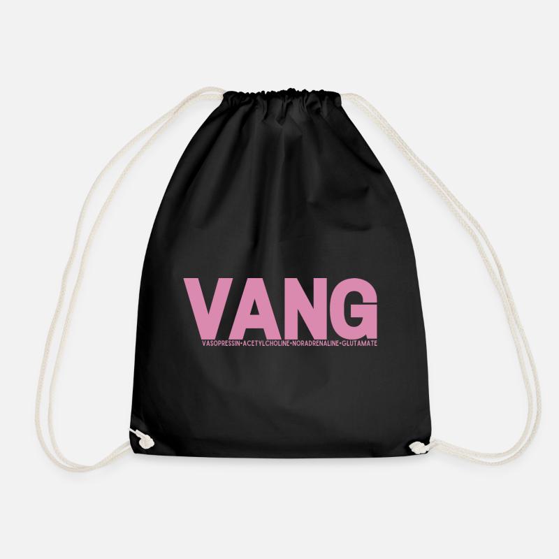 VANG - Drawstring Bag - black