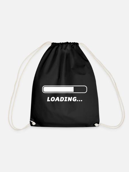 Loading - Turnbeutel - Schwarz