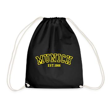 Munich Fondé en 1966 - Sac de sport léger - noir - Devant