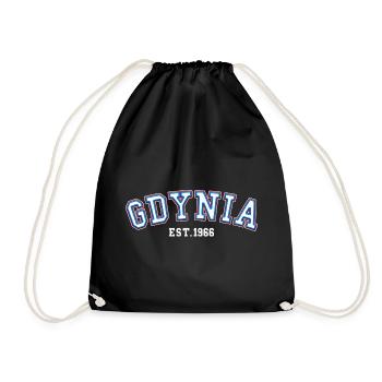 Gdynia Fondée en 1966 - Sac de sport léger - noir - Devant