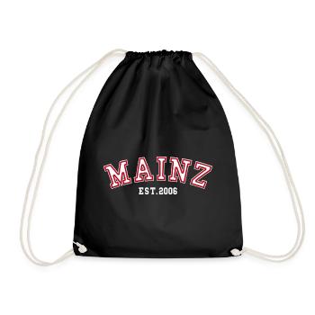 Mainz Est. 2006 - Drawstring Bag - black - Front
