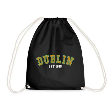 Cité de Dublin 1985 - Sac de sport léger - noir - Devant