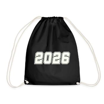 2026 - Sac de sport léger - noir - Devant