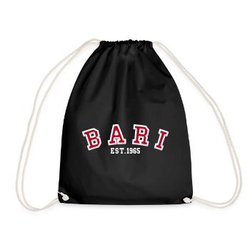 Bari Est 1965 - Drawstring Bag - black - Front