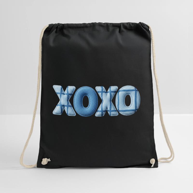 Look patchwork XOXO avec look tissu Sac de sport léger