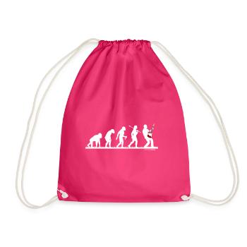 Evo Guitariste guitare électrique Evolution - Sac de sport léger - fuchsia - Devant