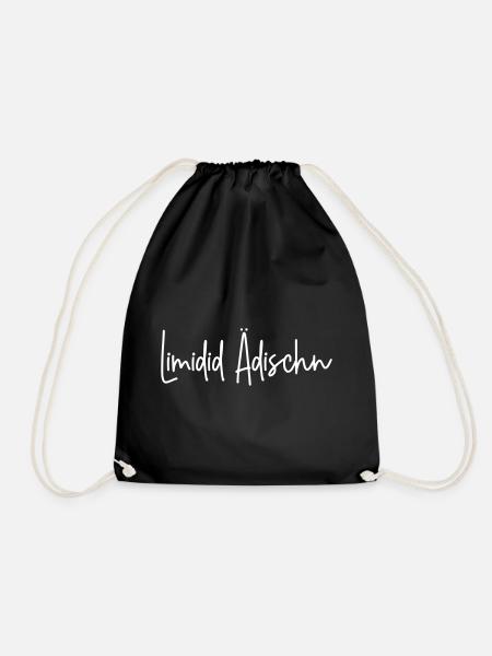 Limidid Ädischn - Turnbeutel - Schwarz