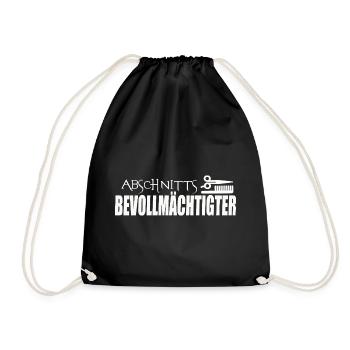 ABSCHNITTSBEVOLLMÄCHTIGTER - Turnbeutel - Schwarz - Vorne