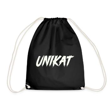 Unique - Drawstring Bag - black - Front
