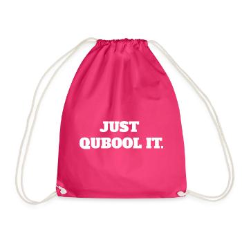 Pakistanische Hochzeitszeremonie Desi Shaadi Nikah Just - Turnbeutel - Fuchsia - Vorne