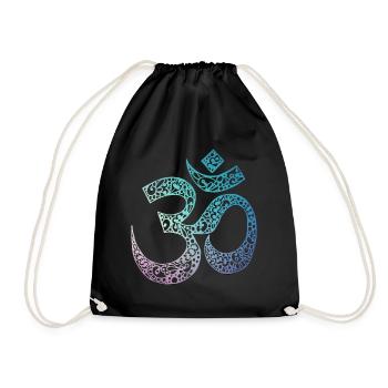 Om - Sac de sport léger - noir - Devant