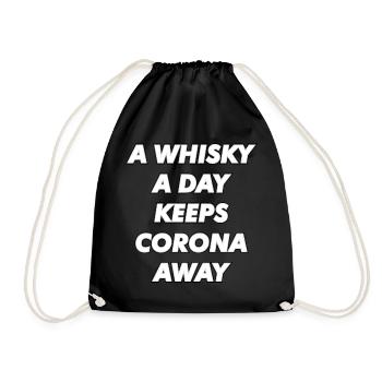 Corona Whisky, Corona, Whisky, whisky, Ecosse - Sac de sport léger - noir - Devant