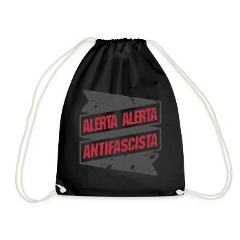 alerta alerta antifascista - Sac de sport léger - noir - Devant