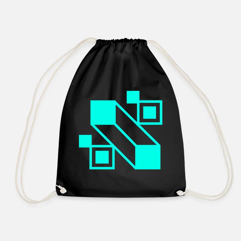 Formes abstraites - Sac de sport léger - noir