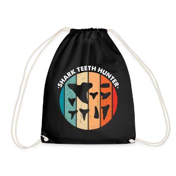 Conception de l’archéologie fossile Fossiles Chasseurs de fossiles - Sac de sport léger - noir - Devant
