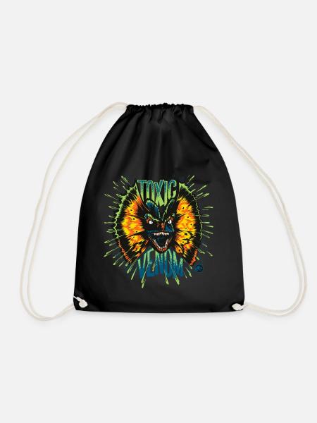 Jurassic World Dilophosaurus Toxic - Drawstring Bag - black
