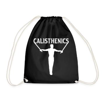 Calisthenics - Drawstring Bag - black - Front