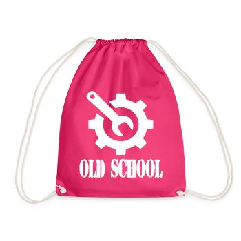 Alte Schule - Turnbeutel - Fuchsia - Vorne