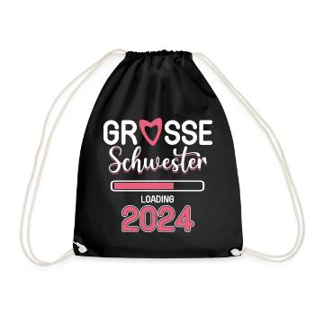 Grande soeur 2024 - Sac de sport léger - noir - Devant