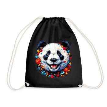 Panda - Sac de sport léger - noir - Devant