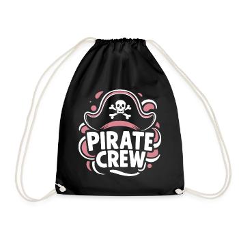 Pirate Pirate Carnaval Halloween - Sac de sport léger - noir - Devant