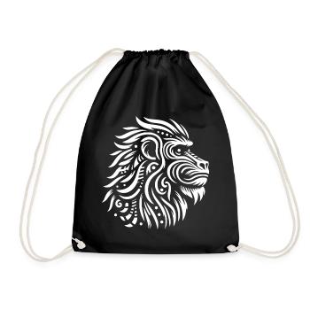 Mandrill tribal - Sac de sport léger - noir - Devant