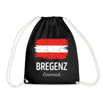 Bregenz - Turnbeutel - Schwarz - Vorne