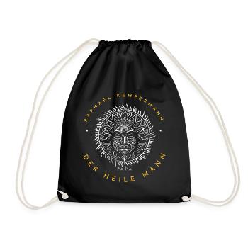Raphael Kempermann "The Healed Man" - Drawstring Bag - black - Front