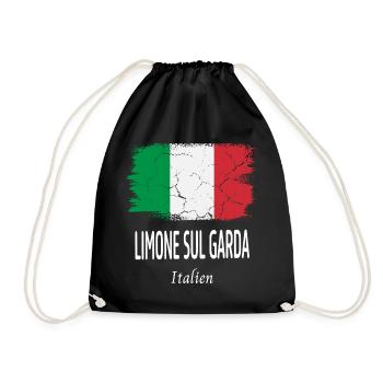 Limone sul Garda - Sac de sport léger - noir - Devant