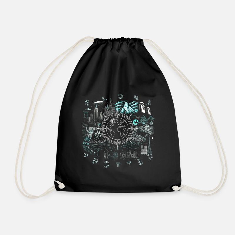 Globe-trotter - Sac de sport léger - noir