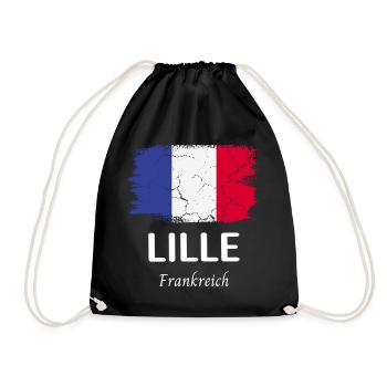 Lille - Turnbeutel - Schwarz - Vorne