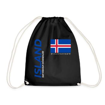 Seyðisfjörður - Sac de sport léger - noir - Devant