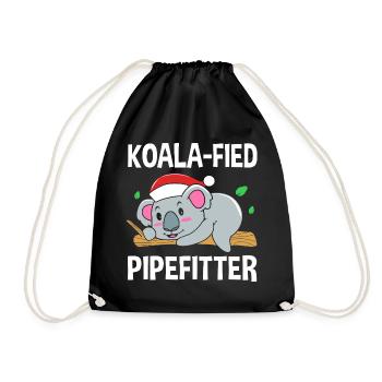 Schlosser Rohr Industrie - Drawstring Bag - black - Front